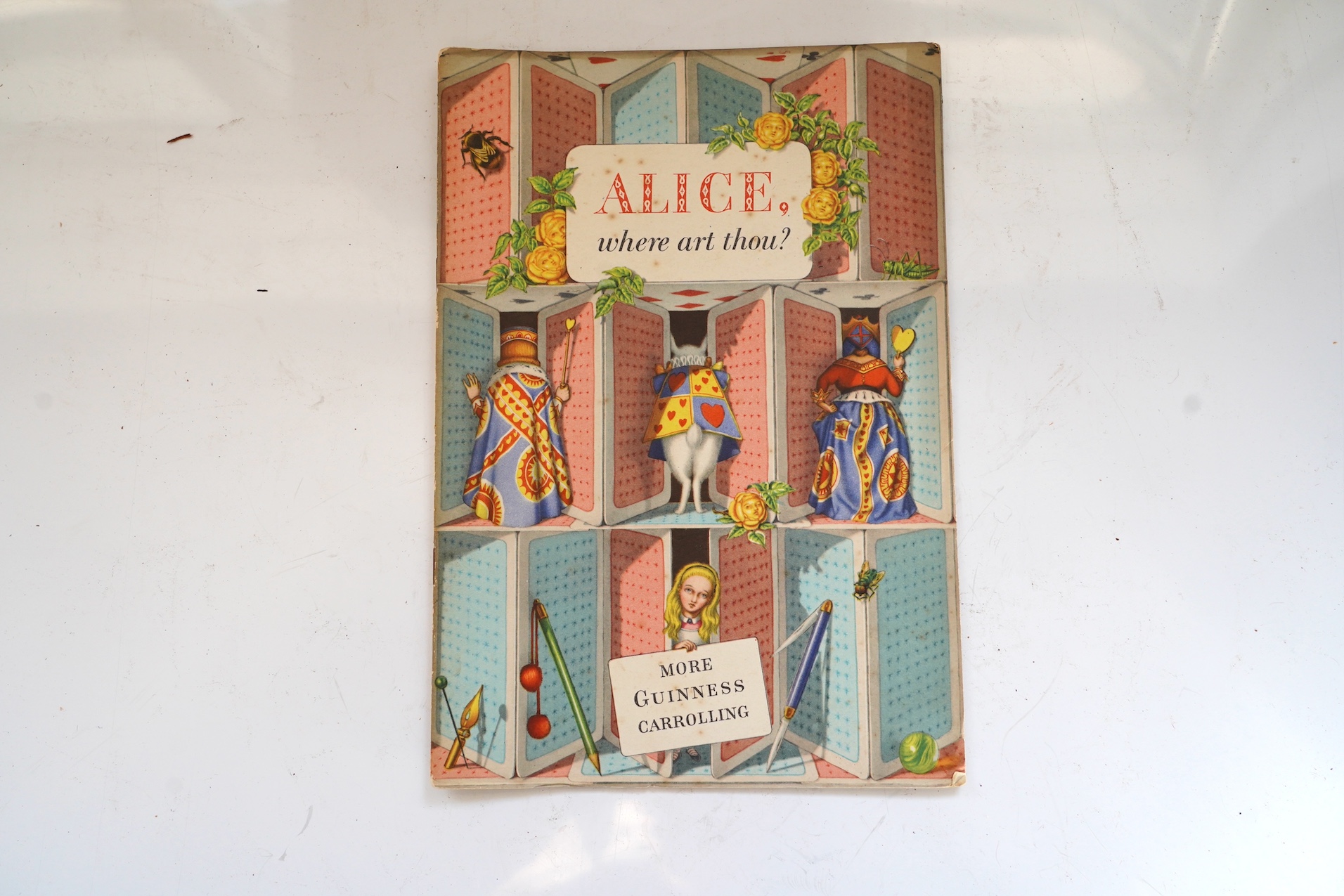 Fifteen Guinness advertising booklets of Poetry, designed by S.H. Benson Ltd., all illustrated in colour - Songs of Our Grandfathers, illustrated by Rex Whistler, 1936; Happy New Year, illustrated by John Nash, 1950